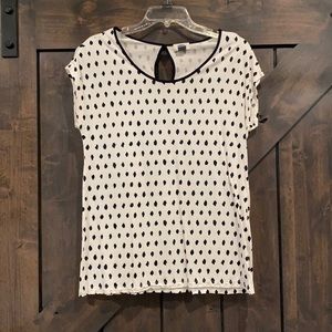 Old Navy Top with Keyhole Back
